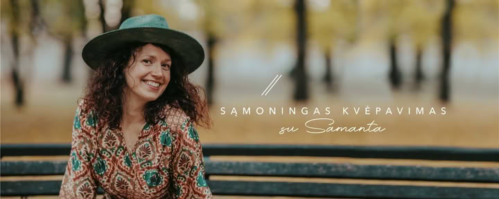 Bewust ademen met Samanta in Vilnius