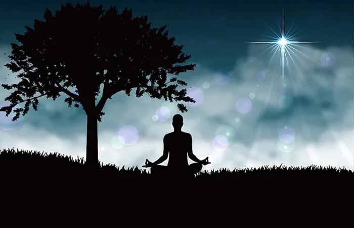 4 dagen nieuwe maan kijken / stille yoga-, pranayama- en meditatieretraite