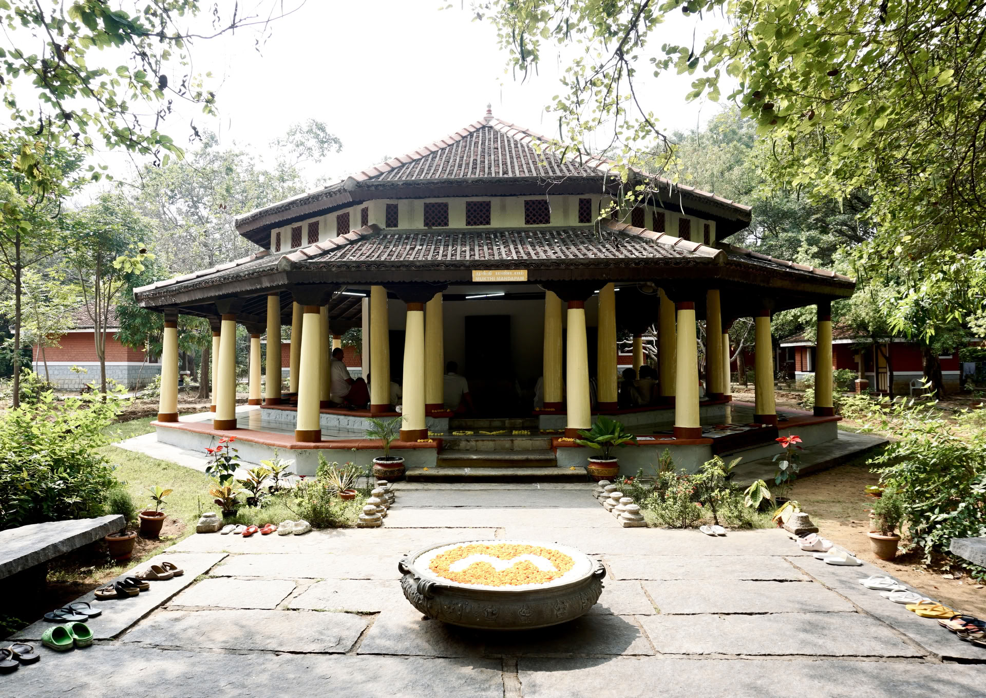 21-daagse stille meditatie-detox ashramretreat in India