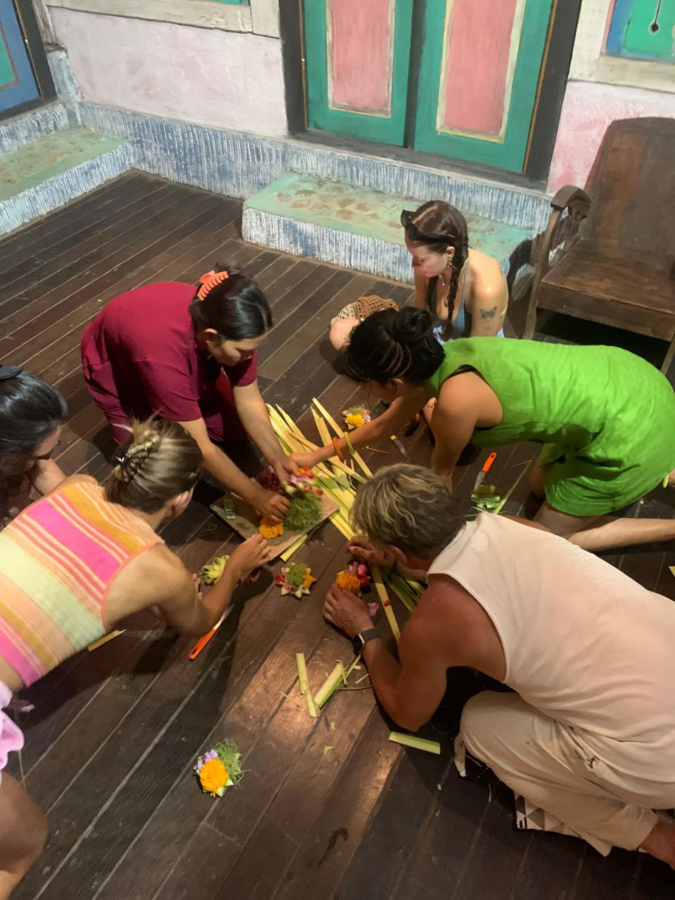 Balinese offerceremonie-workshop