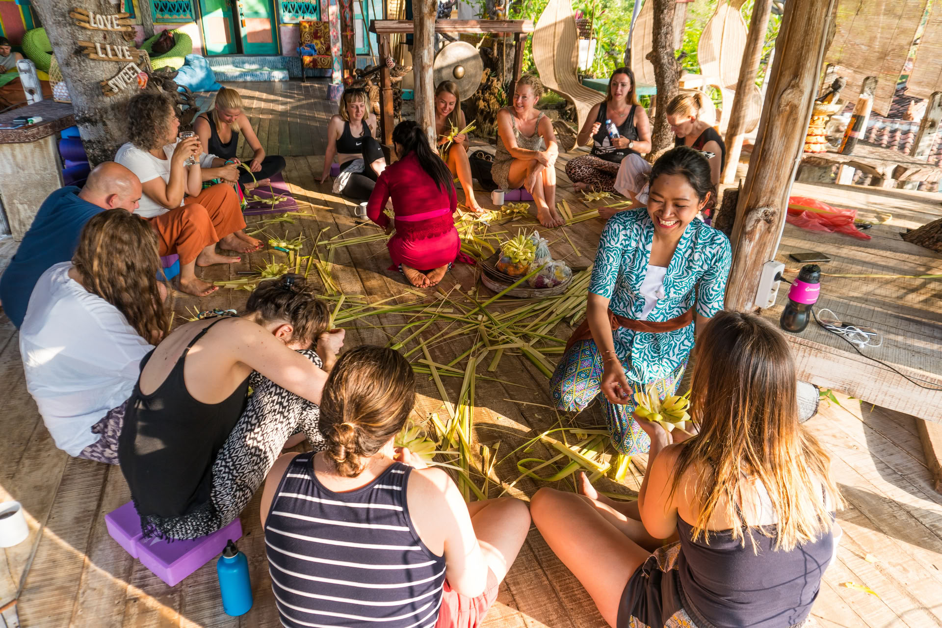 Balinese offerceremonie-workshop