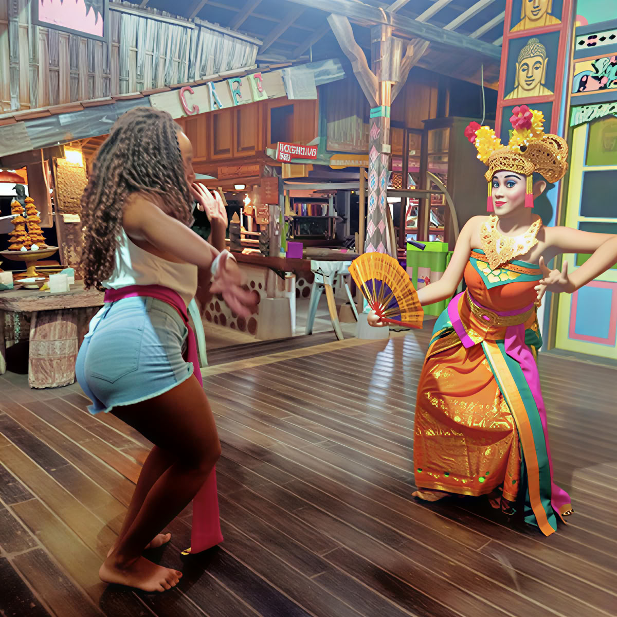 Betoverende Balinese dansvoorstelling
