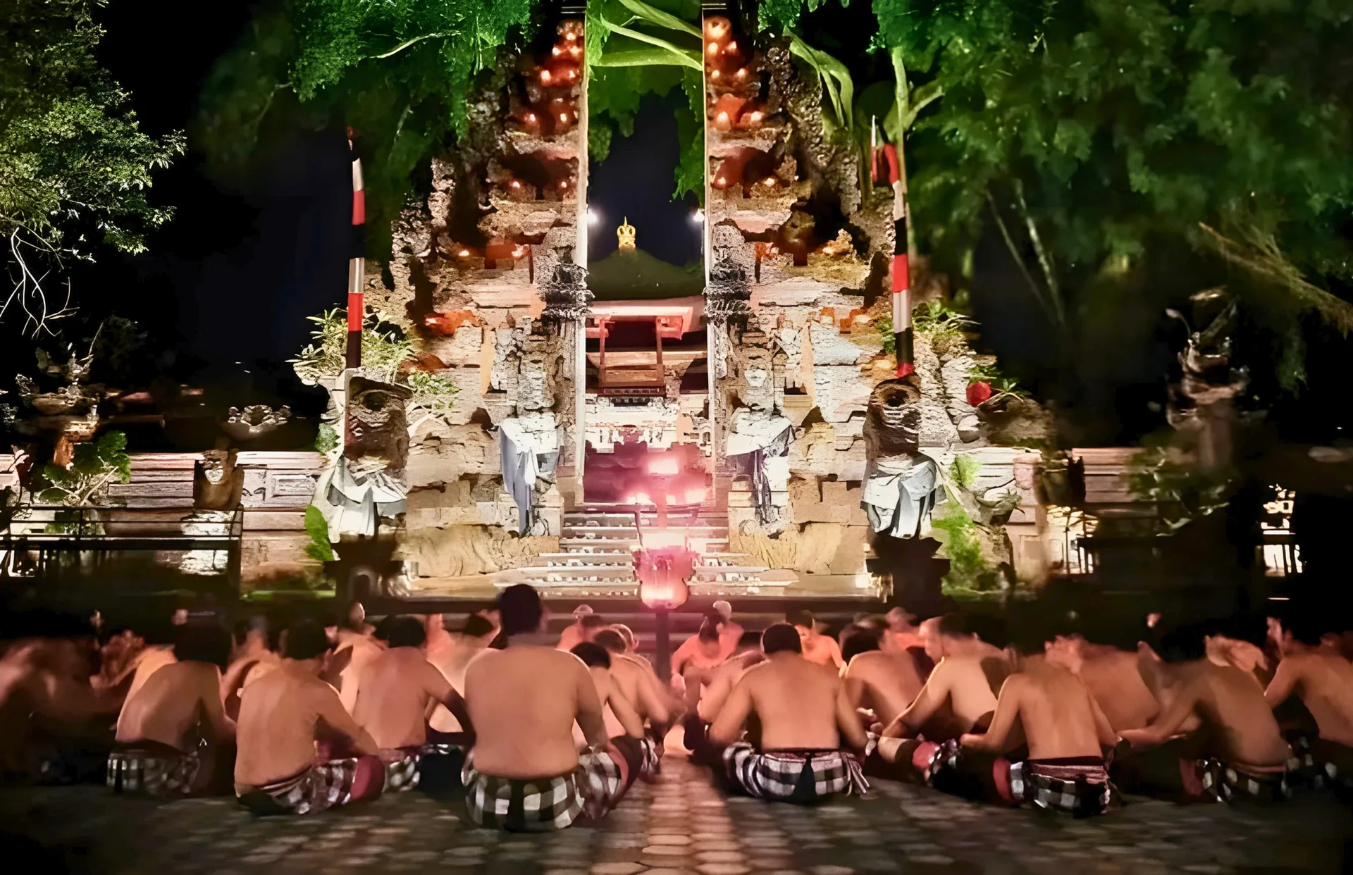 Vuurdans in de tempel
