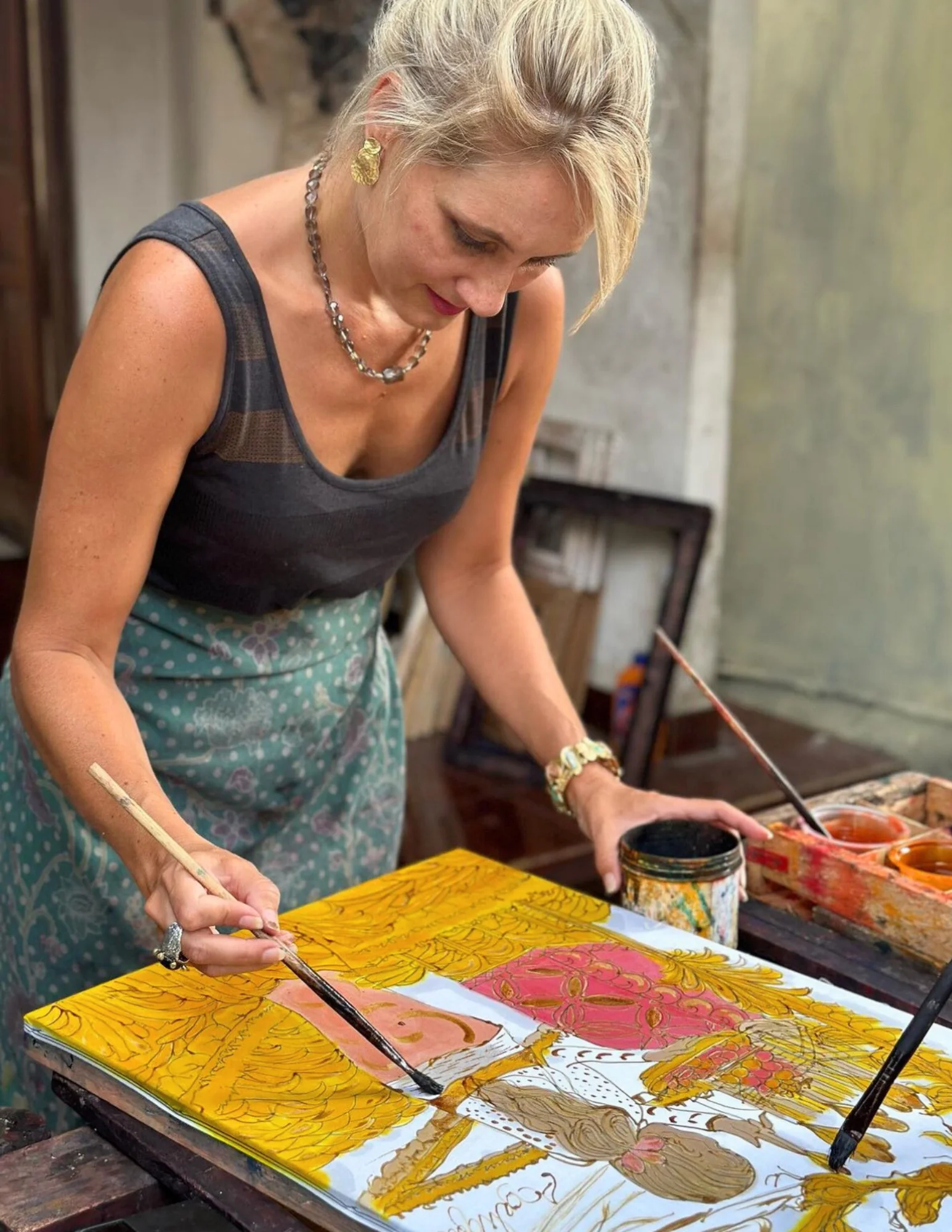 Batikschilderles
