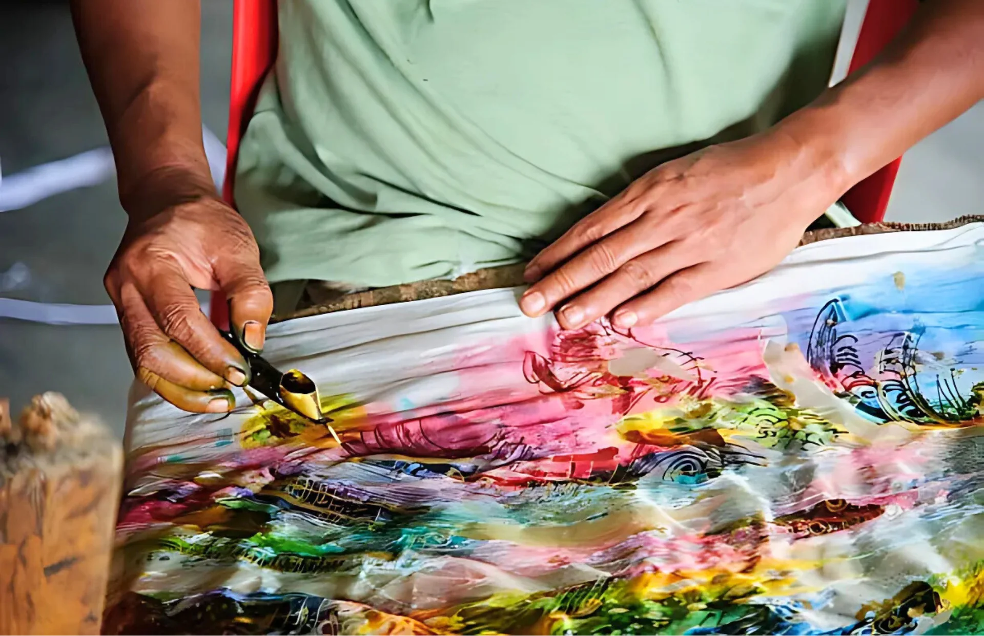 Batikschilderles