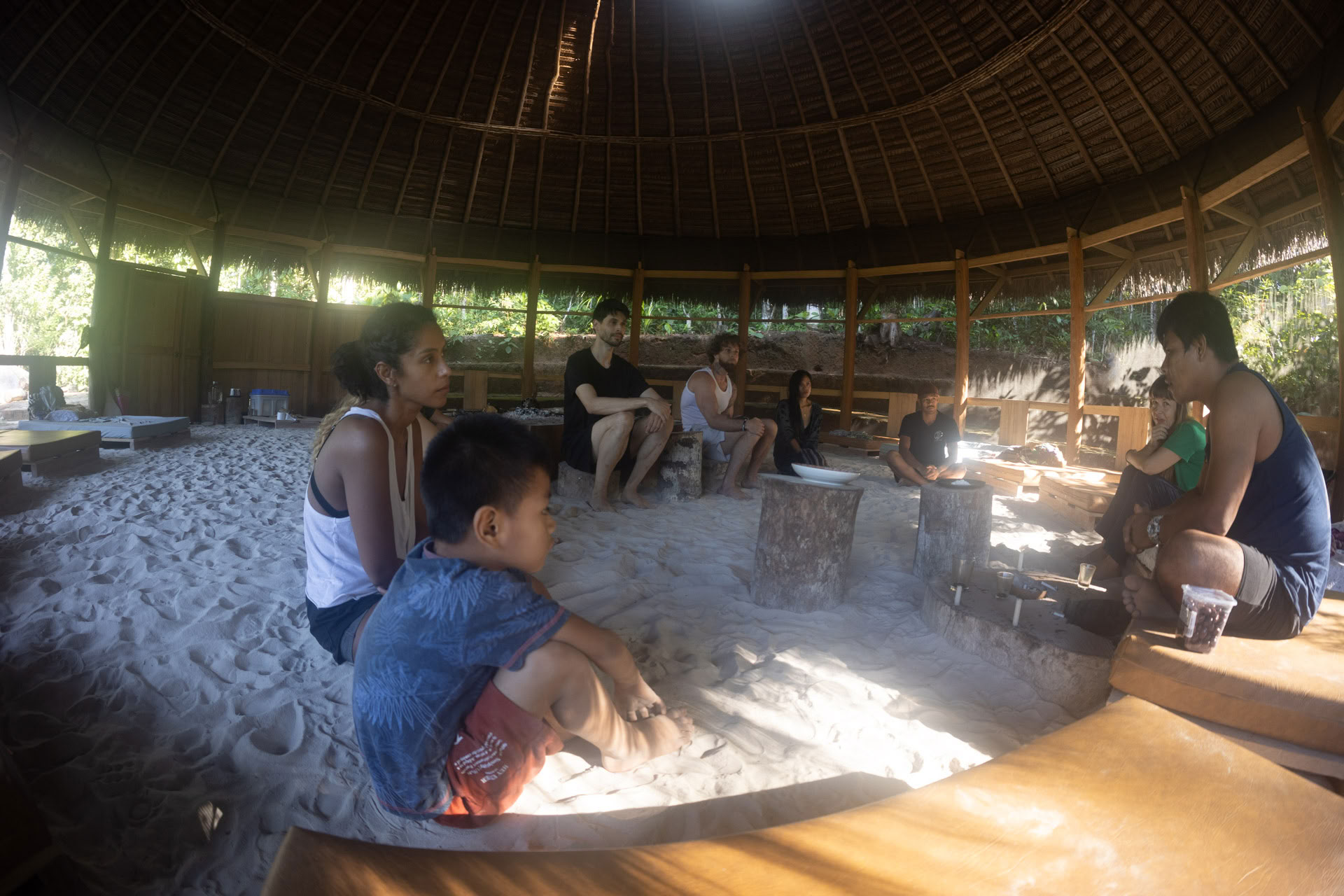 Open ayahuasca-retreat bij Psychonauta Tribe