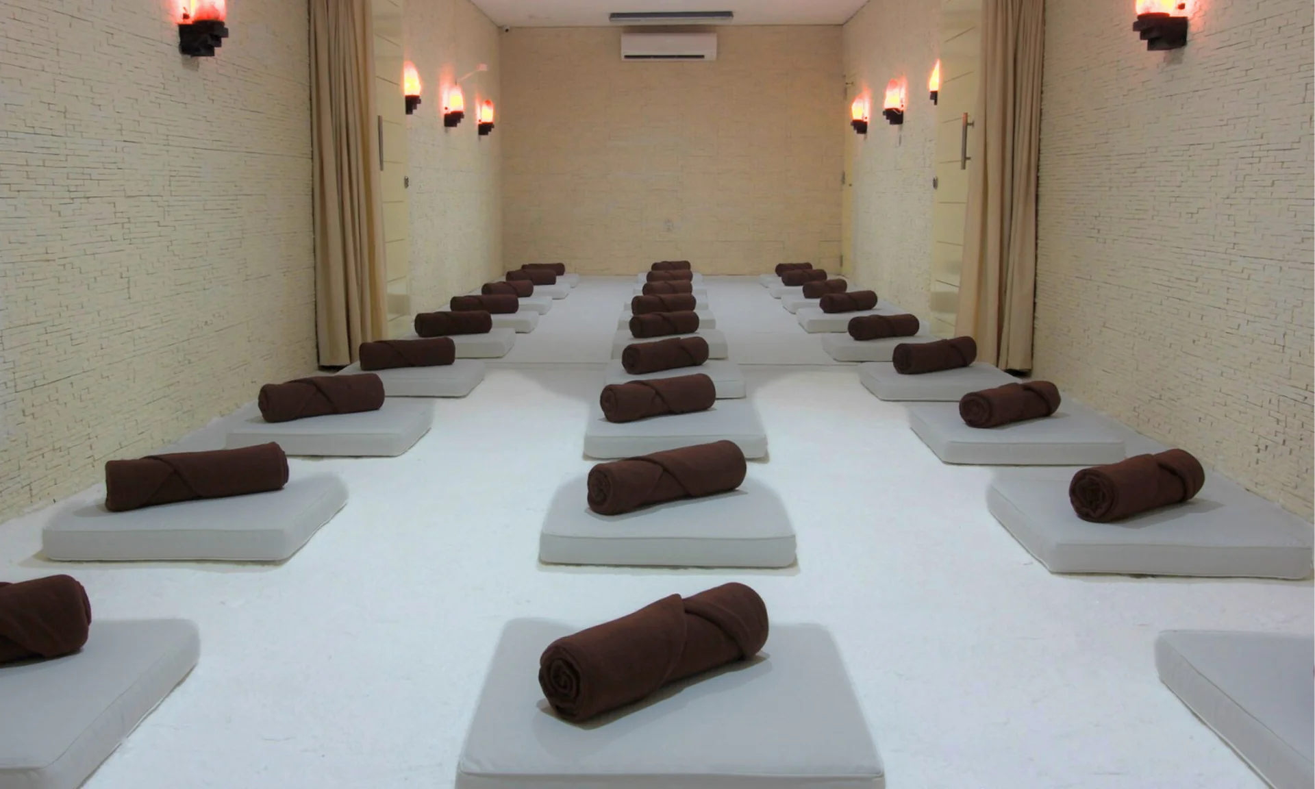 Zouttherapiesessie