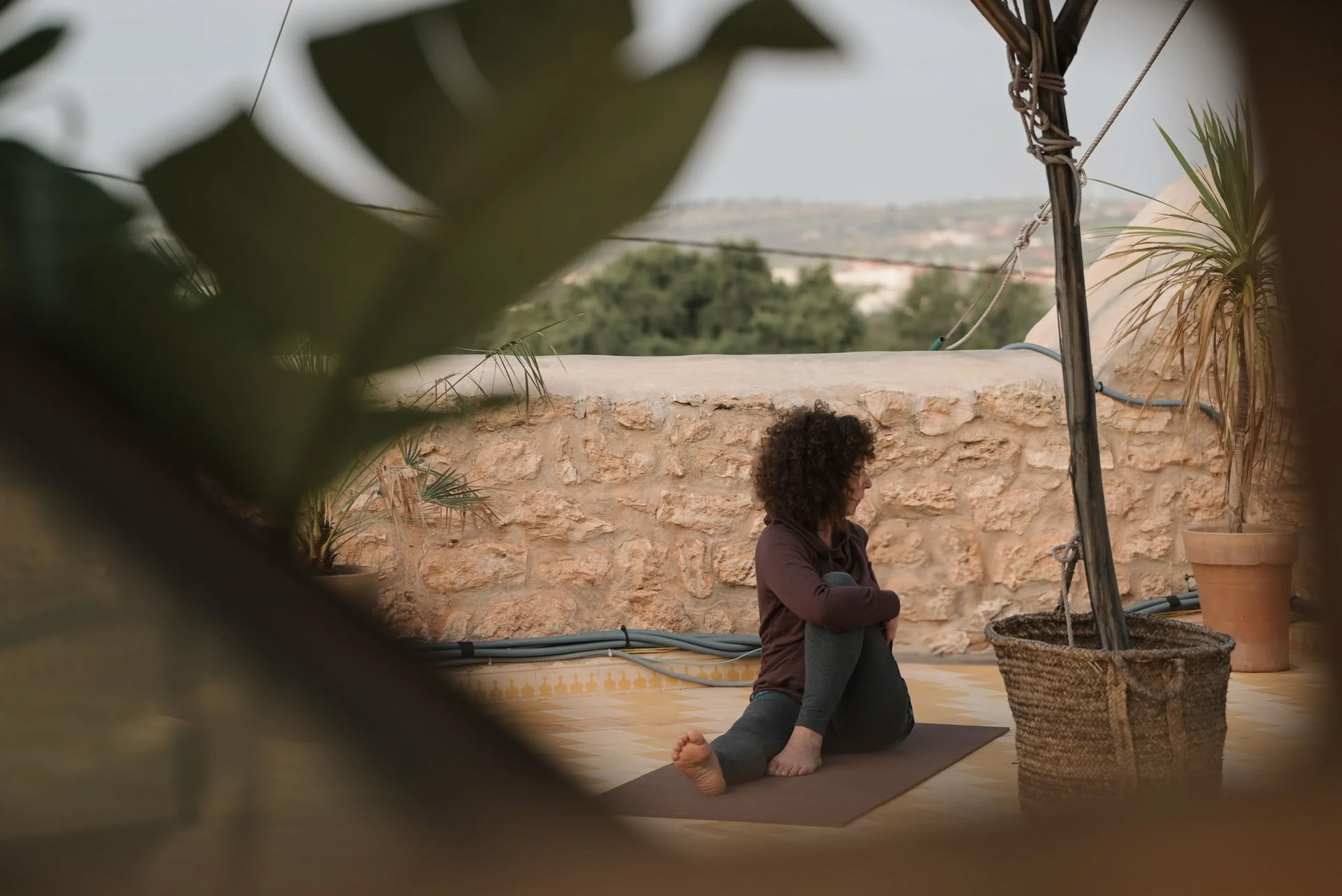 Kook- en yogaretreat