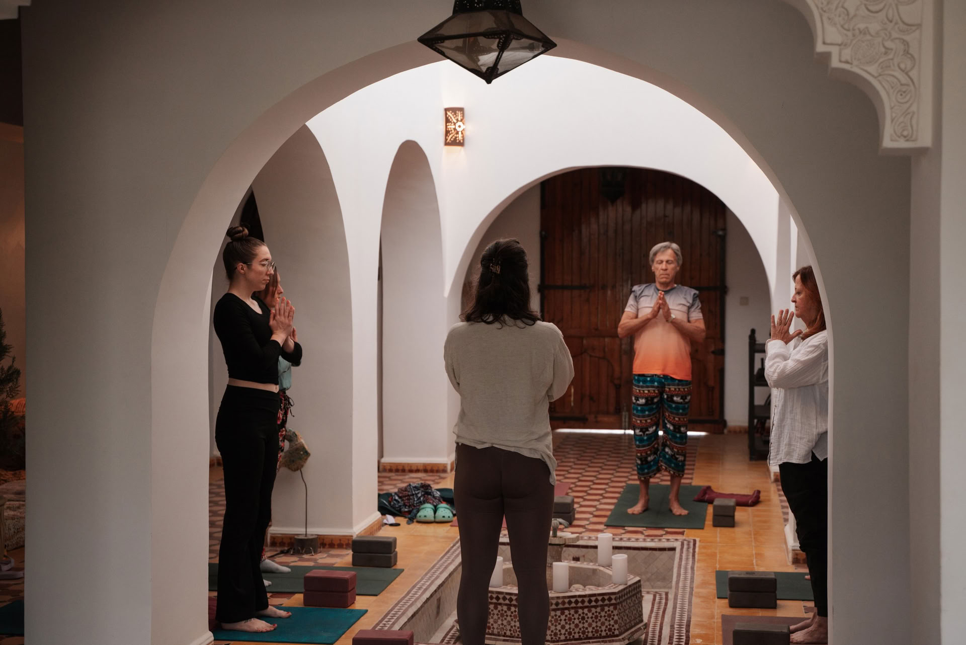 Kook- en yogaretreat