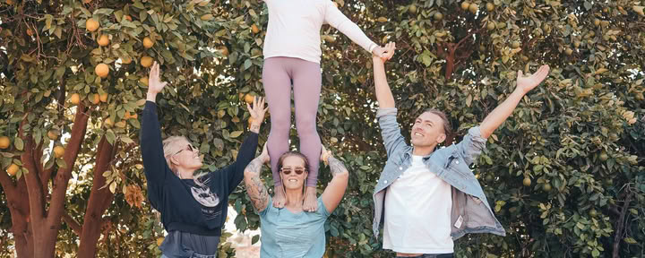 Inspirerend AcroYoga-retreat