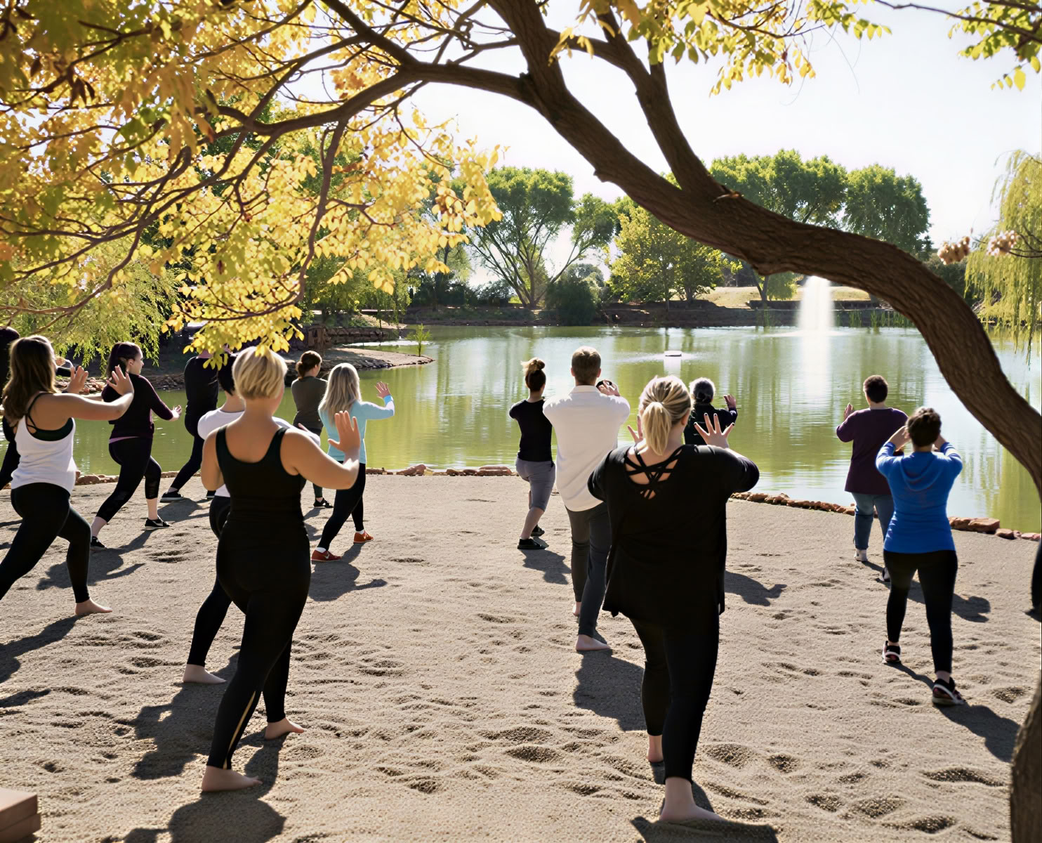 Zelfbekrachtigende Qigong-retreat