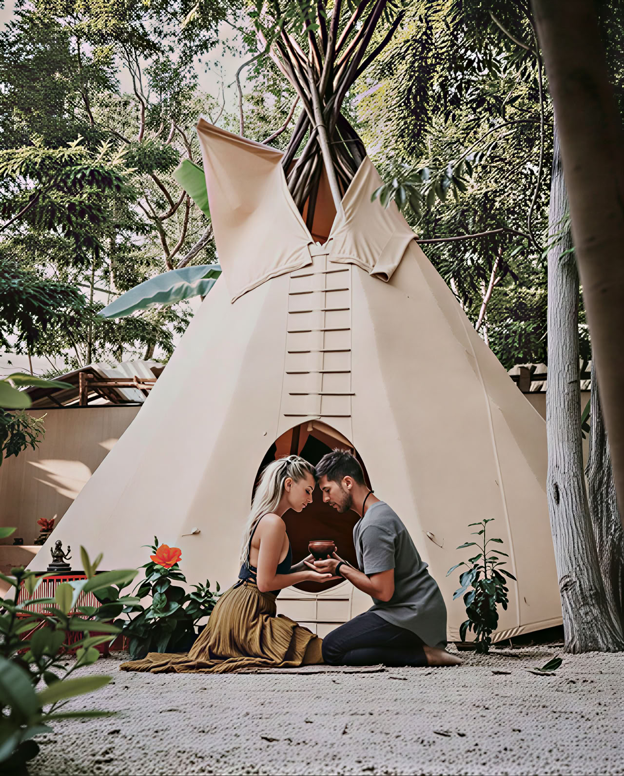Huur een tipi