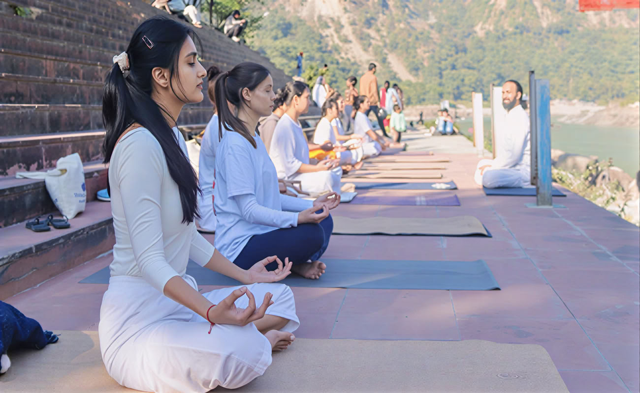 7-daagse yoga- en meditatie-retreat in Rishikesh