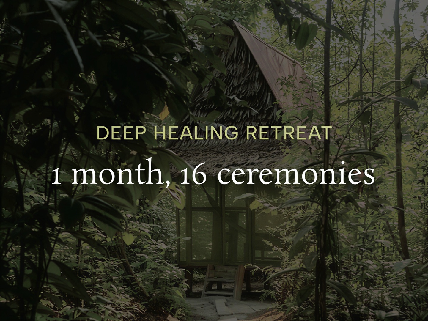 Diep Helend Retreat (1 maand)
