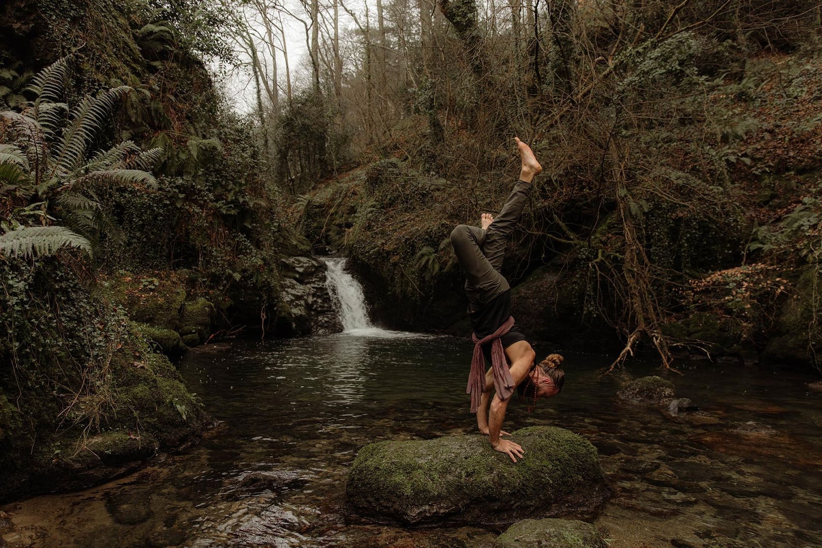 Yoga, koud water en ademhaling