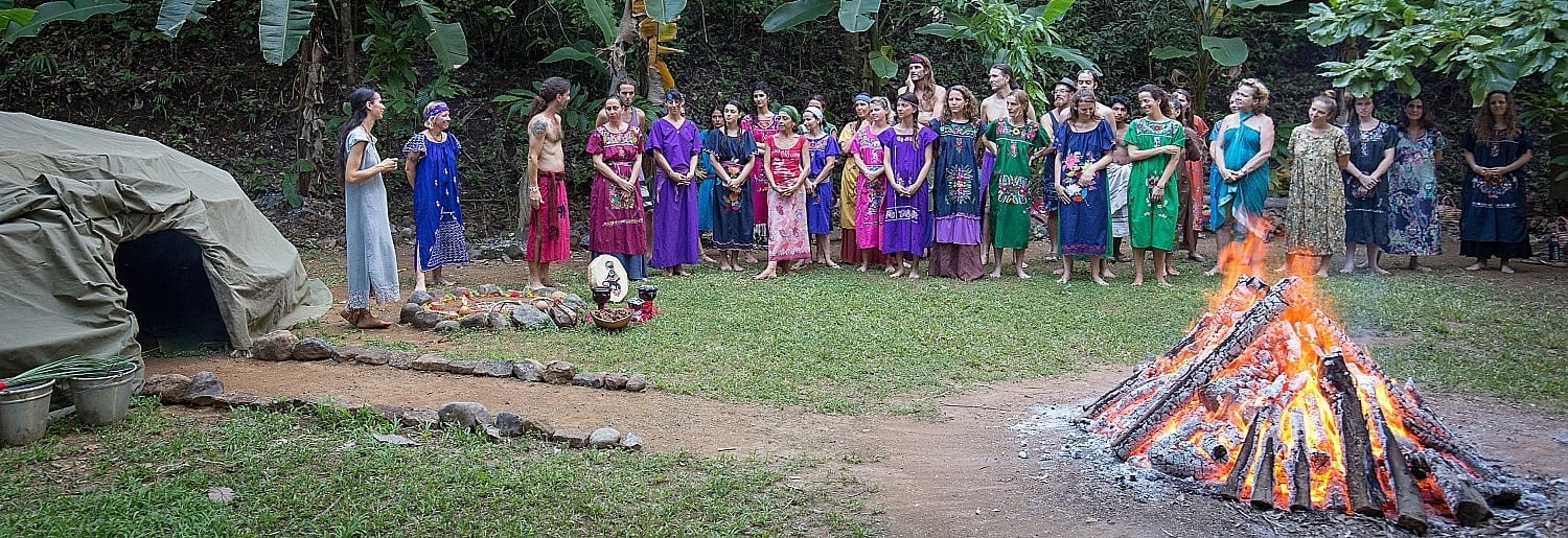 Zweetlodgeceremonie