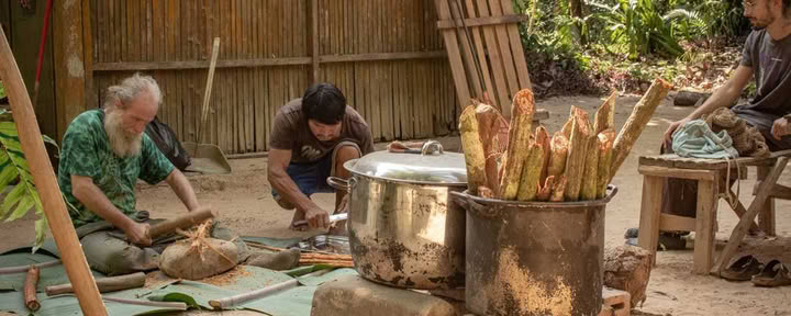 Ayahuasca-ceremonie