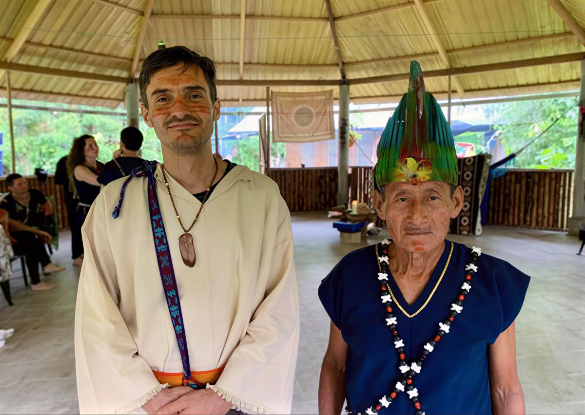 Ayahuasca-ceremonie in Ecuador