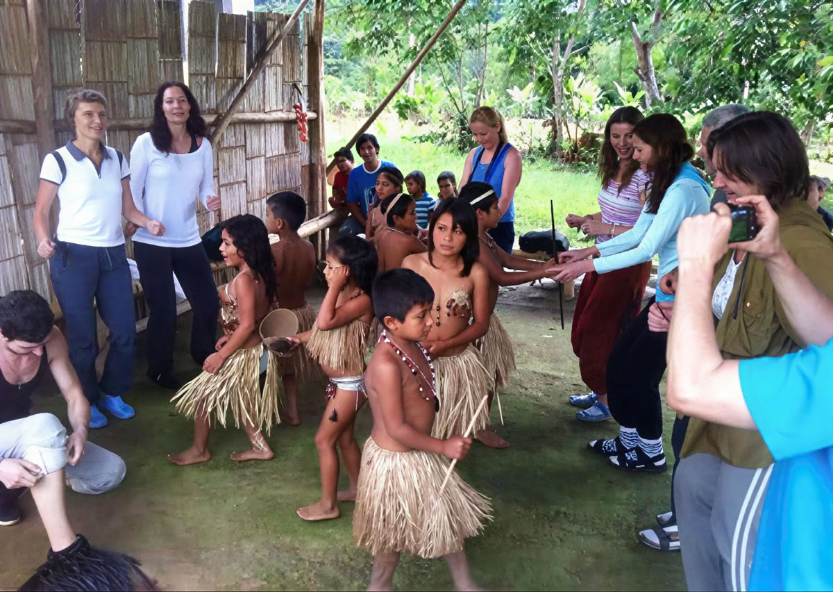 Ayahuasca-ceremonie in Ecuador