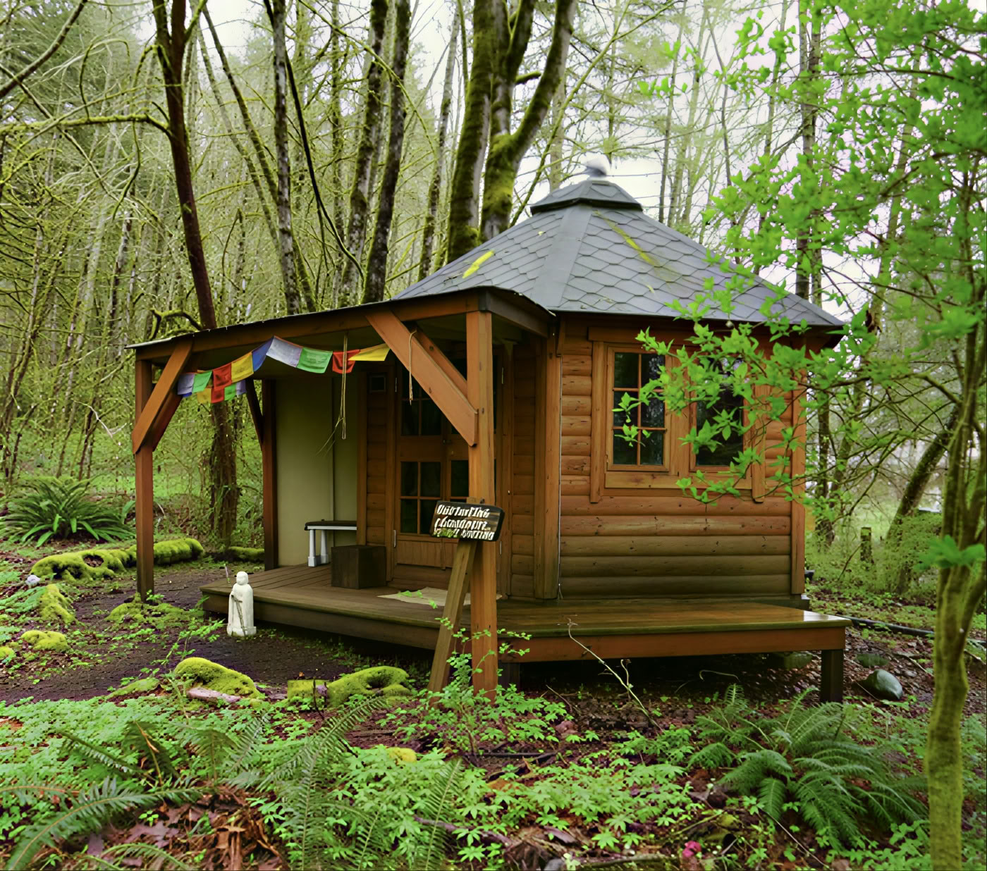 Thee voor nieuwe leden bij Great Vow Zen Monastery