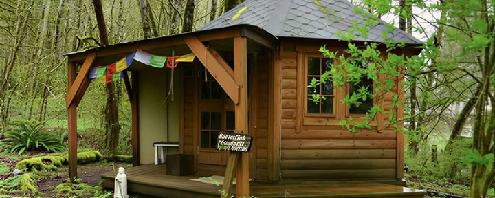 Thee voor nieuwe leden bij Great Vow Zen Monastery