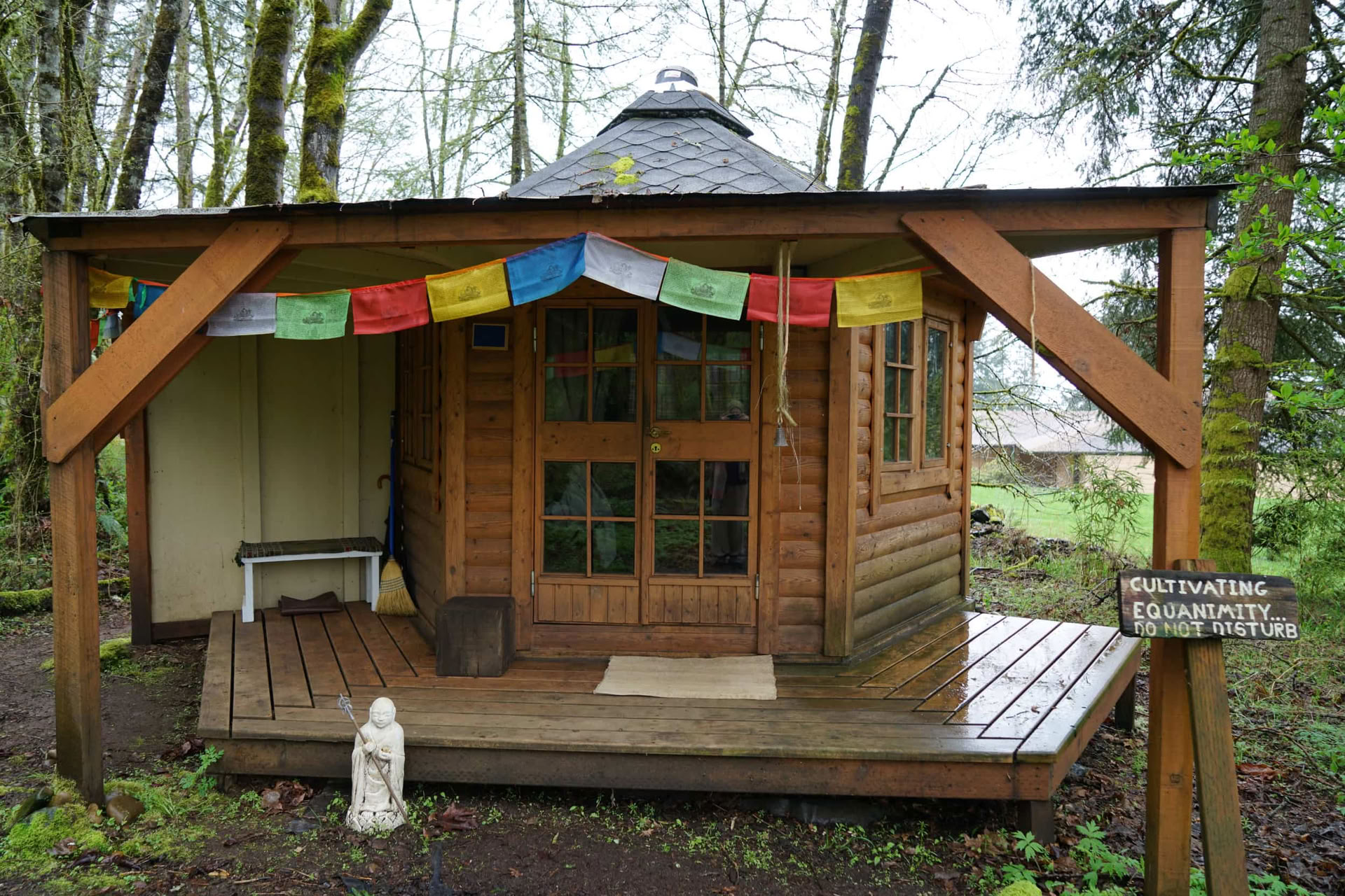 Meditatieretraite hut