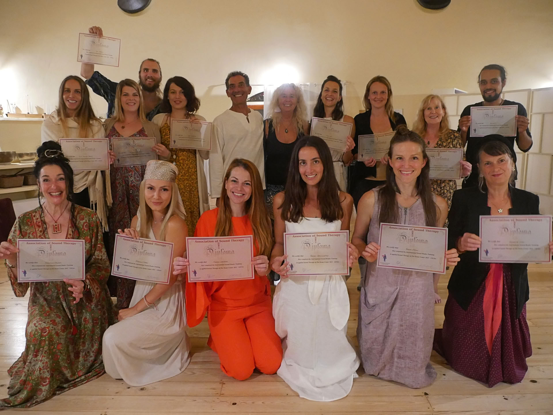 Opleiding tot soundhealer in Spanje