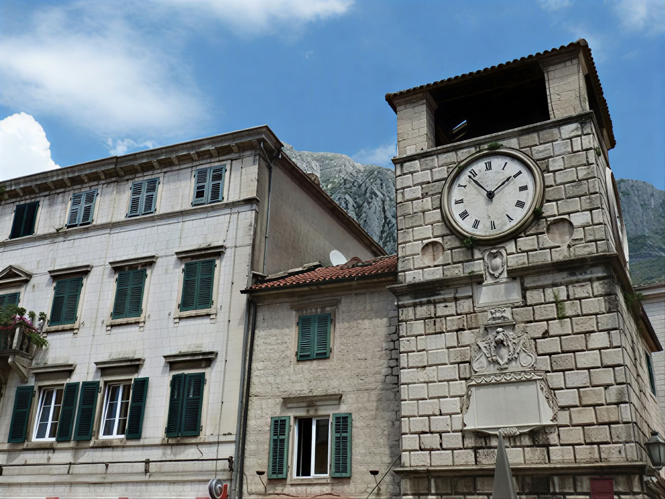 Privérondleiding door het klooster in Montenegro
