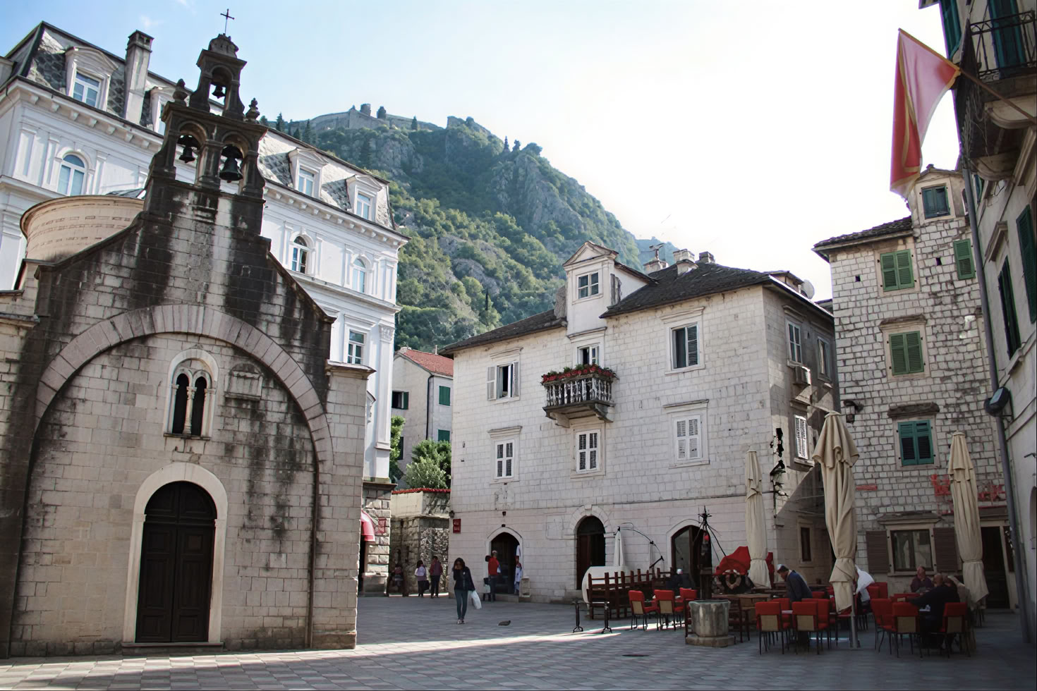Privérondleiding door het klooster in Montenegro