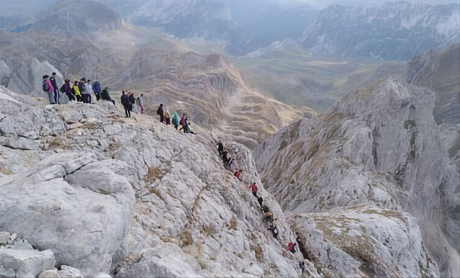 Wandeltocht Hum Orahovski en Grlo Sokolovo