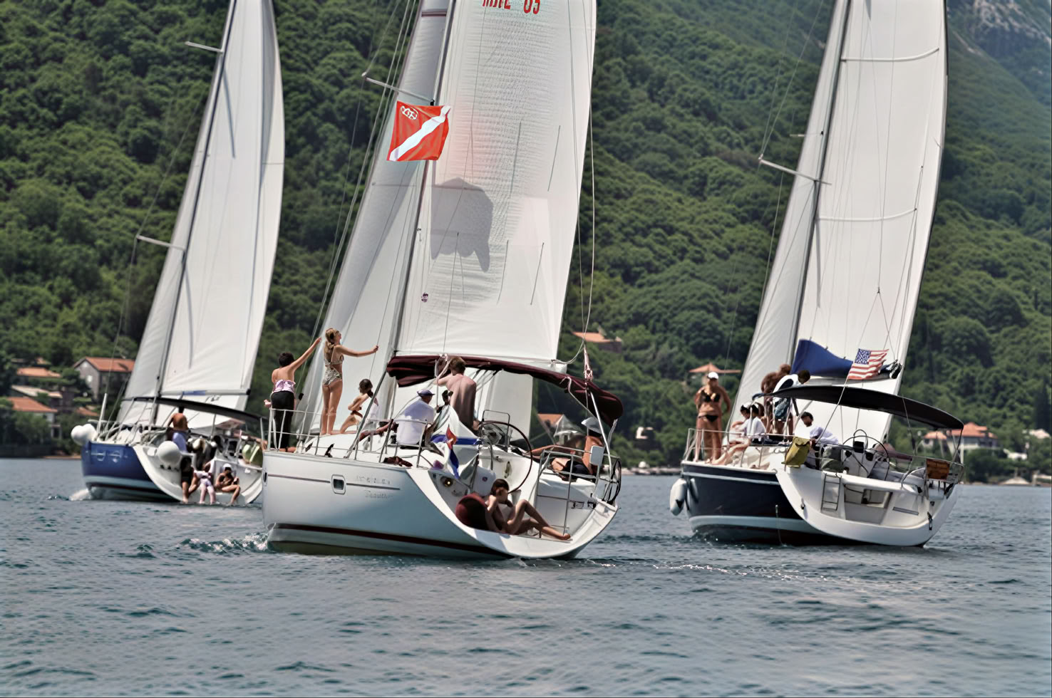 Blauwe Adriatische Cruise-tour