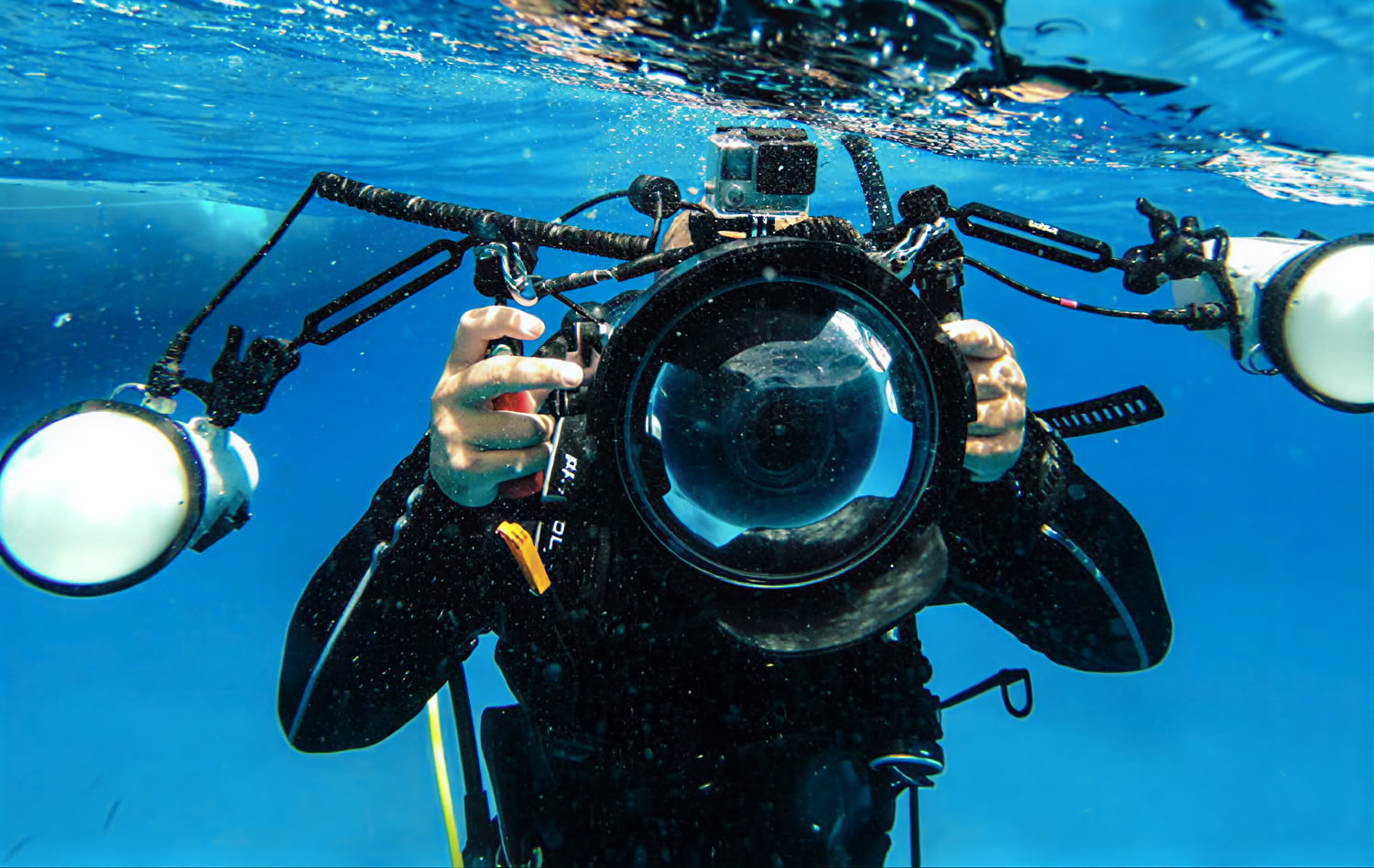 Gevorderde Open Water-duiker
