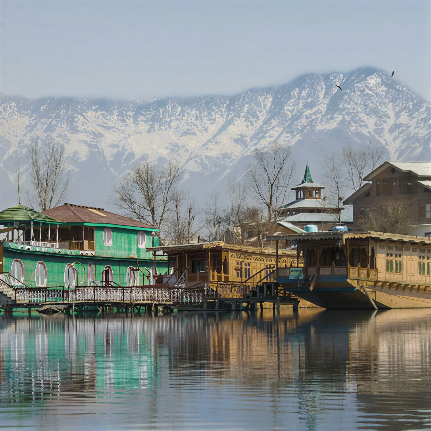 Klassieke ontsnapping in Kashmir: woonboot, weiden en gletsjerlandschappen