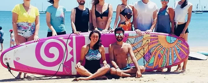 3-daagse SUP-yoga-retraite