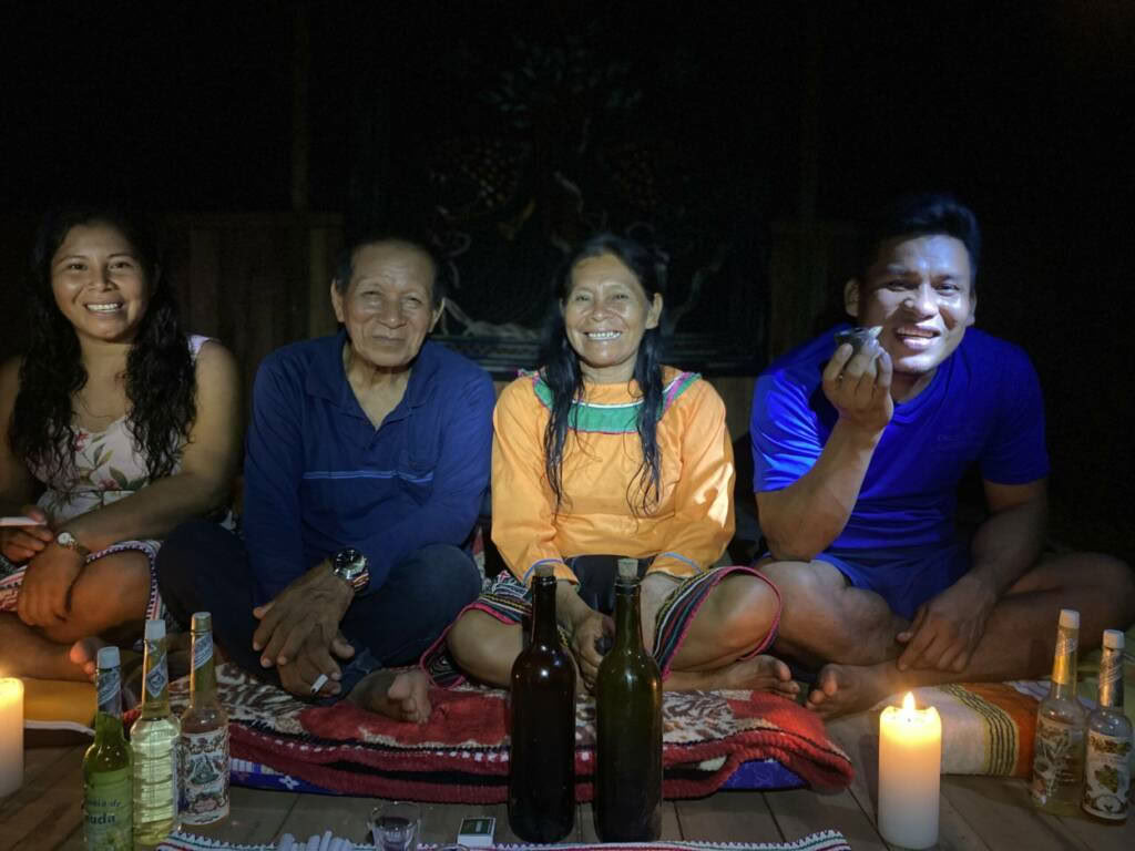 Ayahuasca-ritueelceremonie