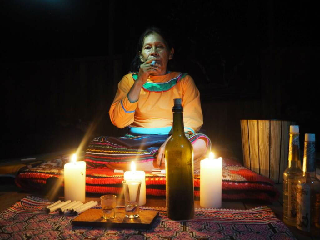 Ayahuasca-ritueelceremonie