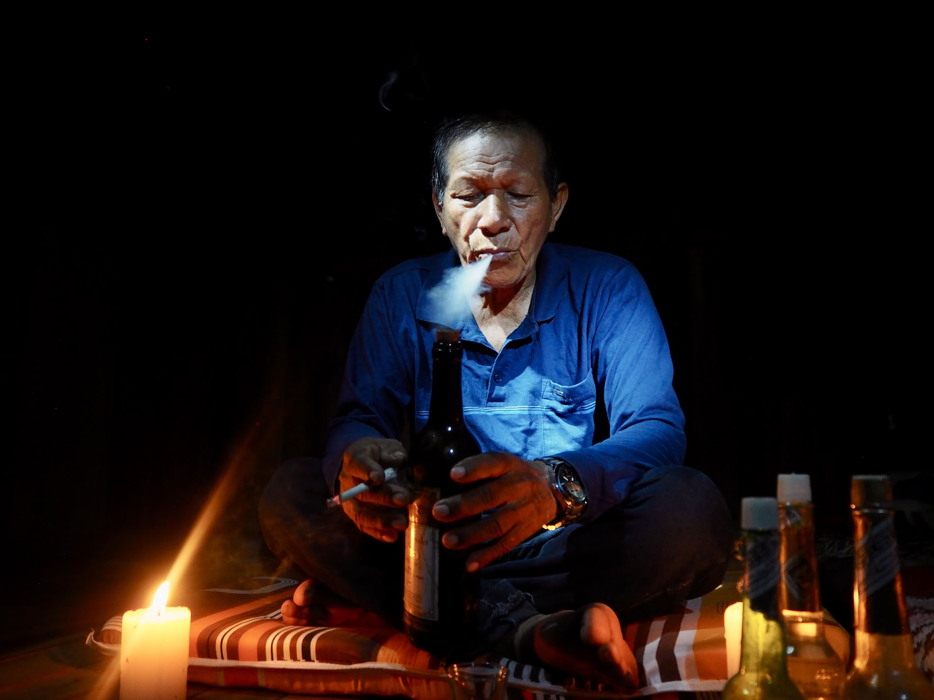 Ayahuasca-ritueelceremonie