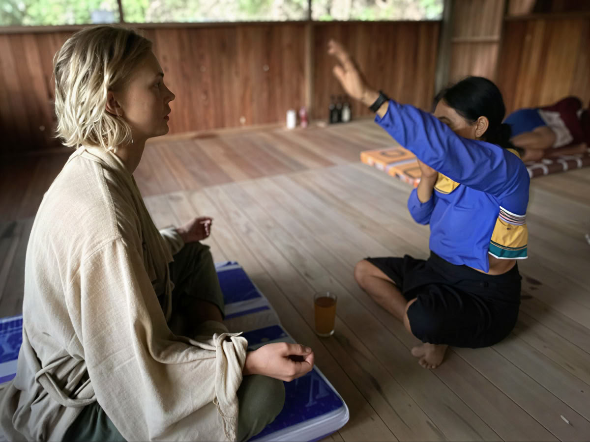 Ayahuasca-ritueelceremonie