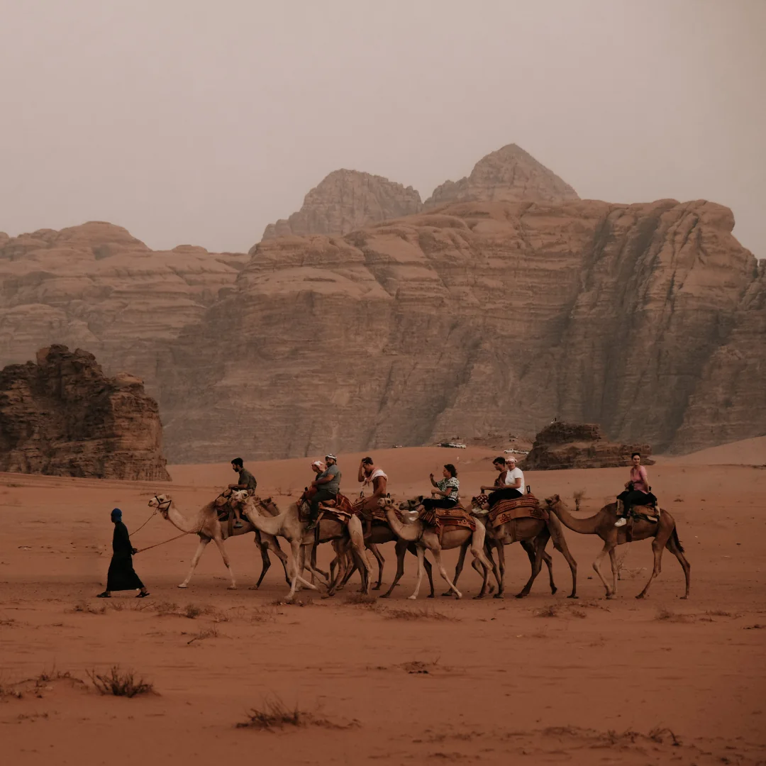 4-daags kameeltrekavontuur met bedoeïenen in Wadi Rum, Jordanië