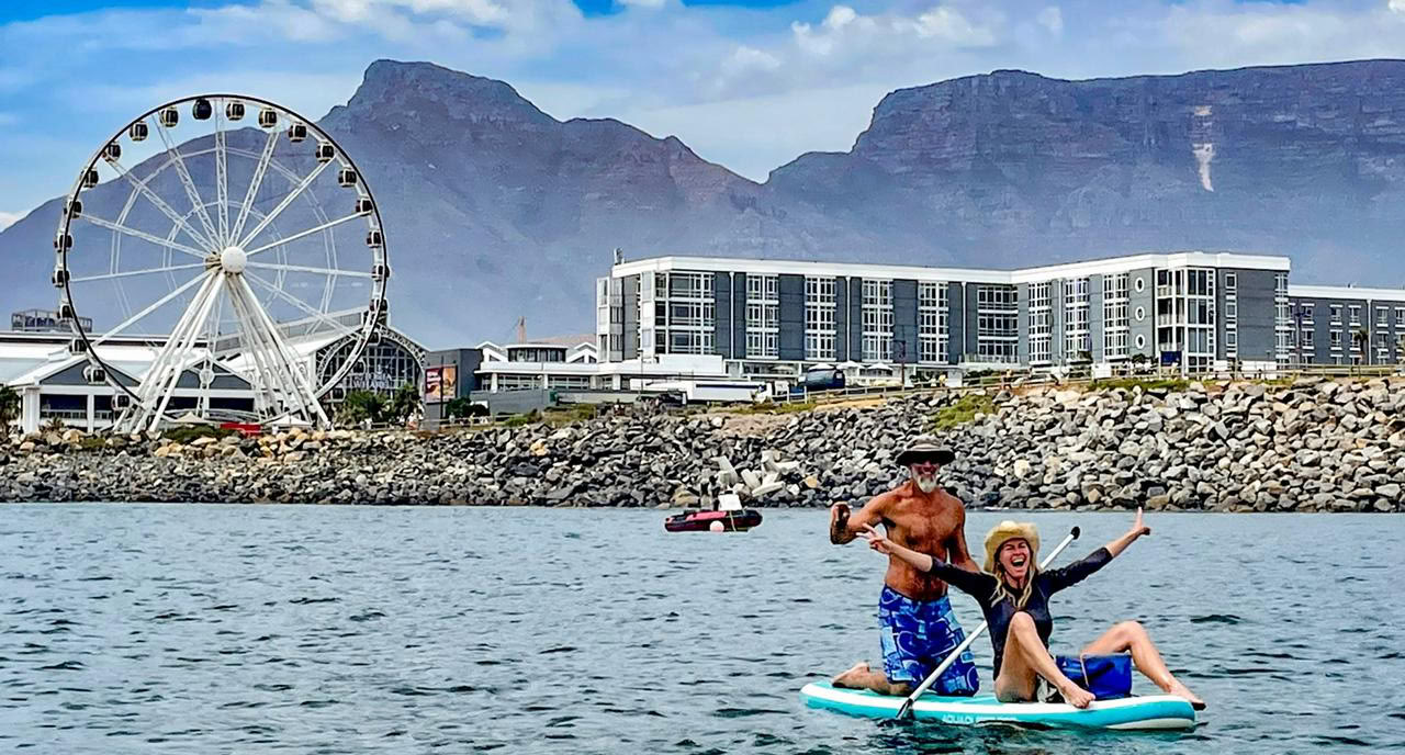 SUP-safari in Kaapstad