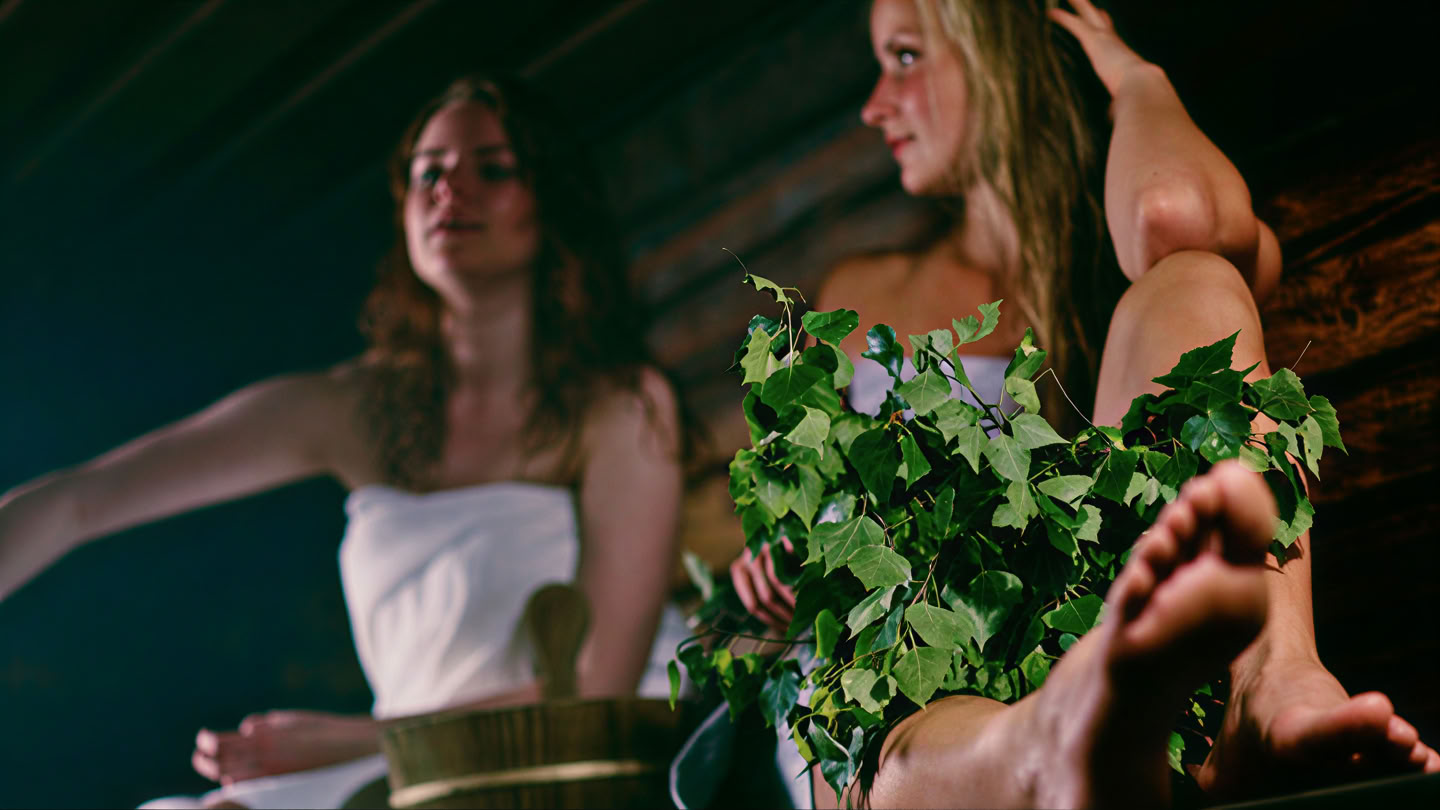 Saunaritueel voor vrouwen (vrijgezellenfeesten, andere gelegenheden)