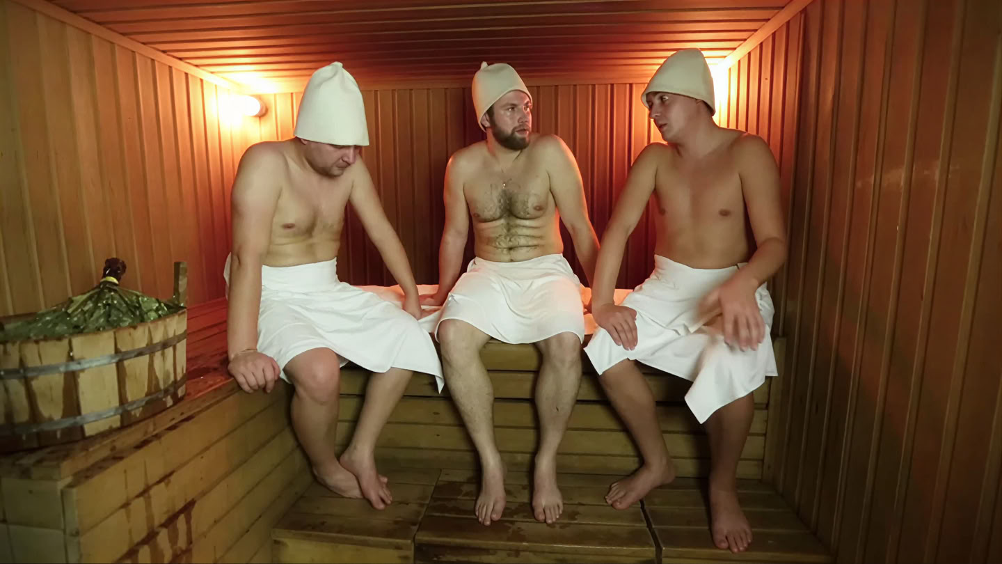 Saunaritueel voor mannen (vrijgezellenfeesten, andere gelegenheden)