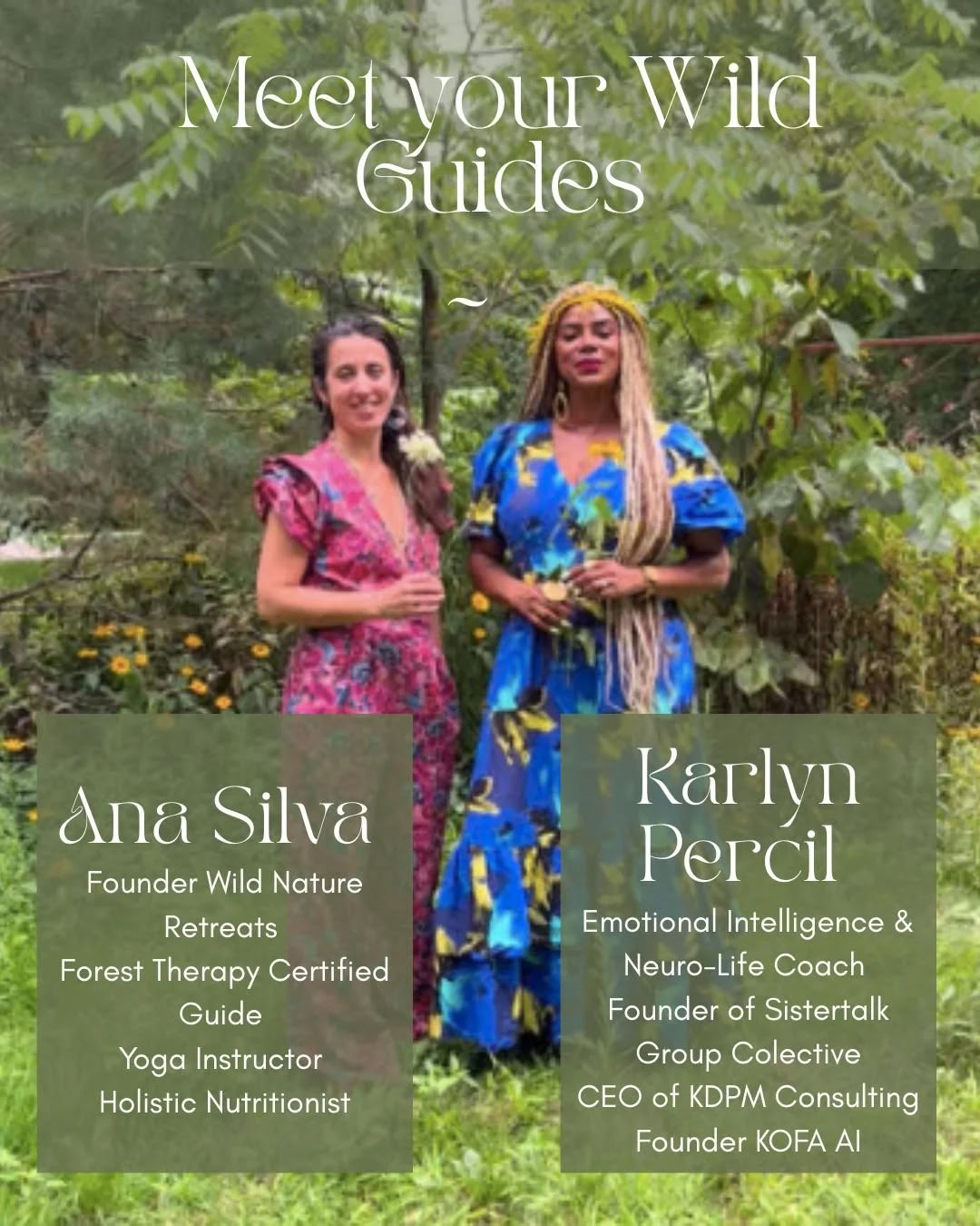 Sistertalk Retreats - Late Zomergloed: Mineralen/Natuur Element Retreat — Wild Nature Retreats