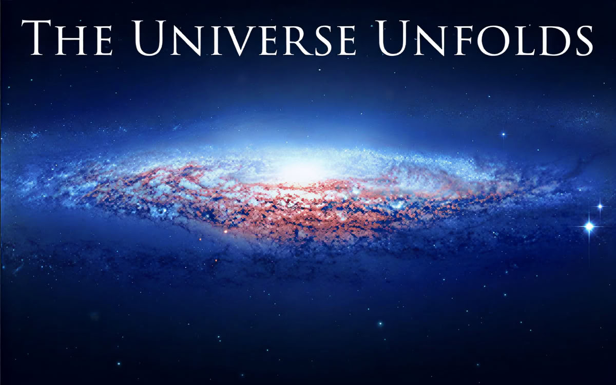 Het universum ontvouwt zich