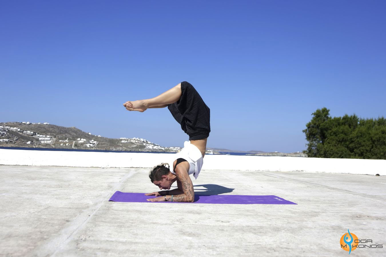 Zonsondergangyoga