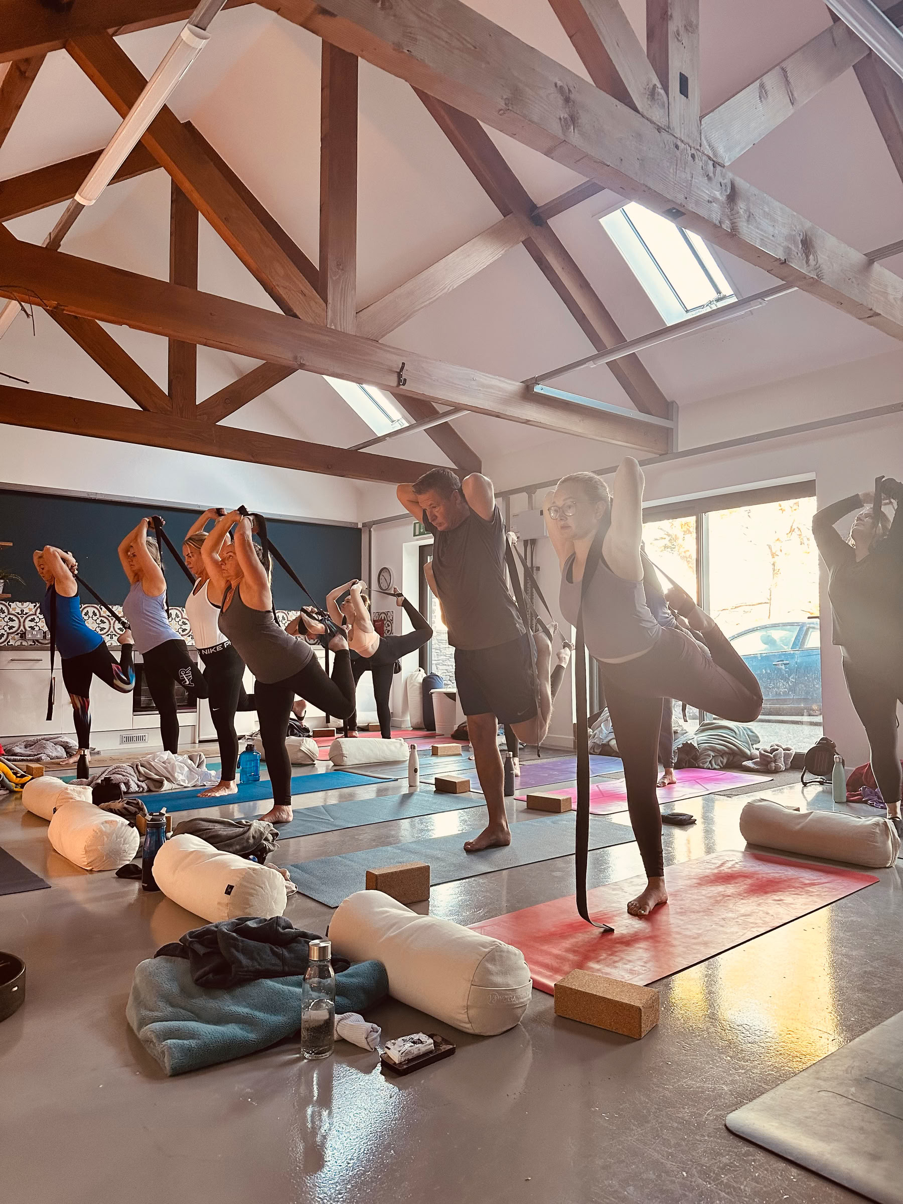 Yoga-retraite in de wildernis in het VK