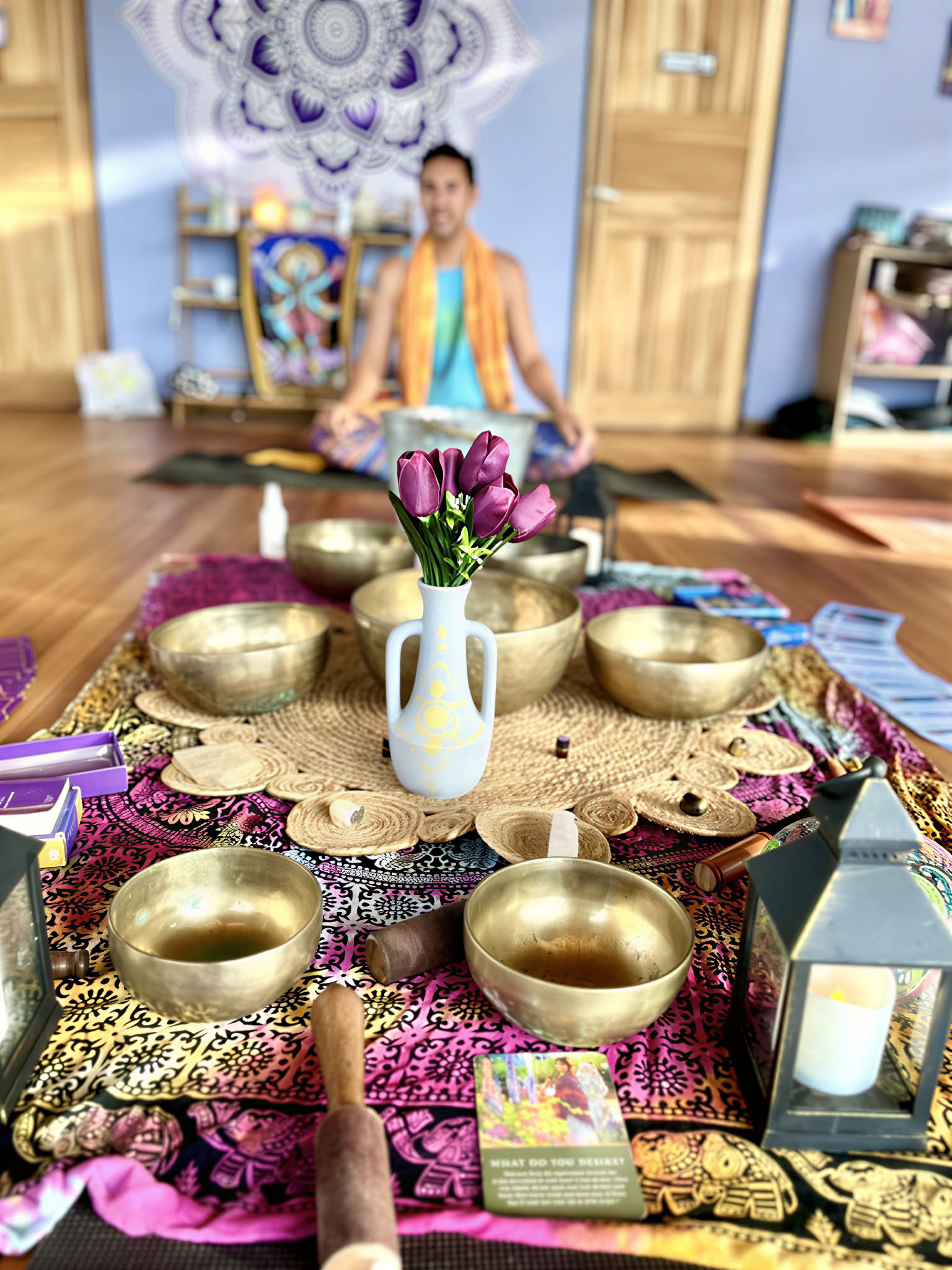 Klankheling- en reiki-retraite