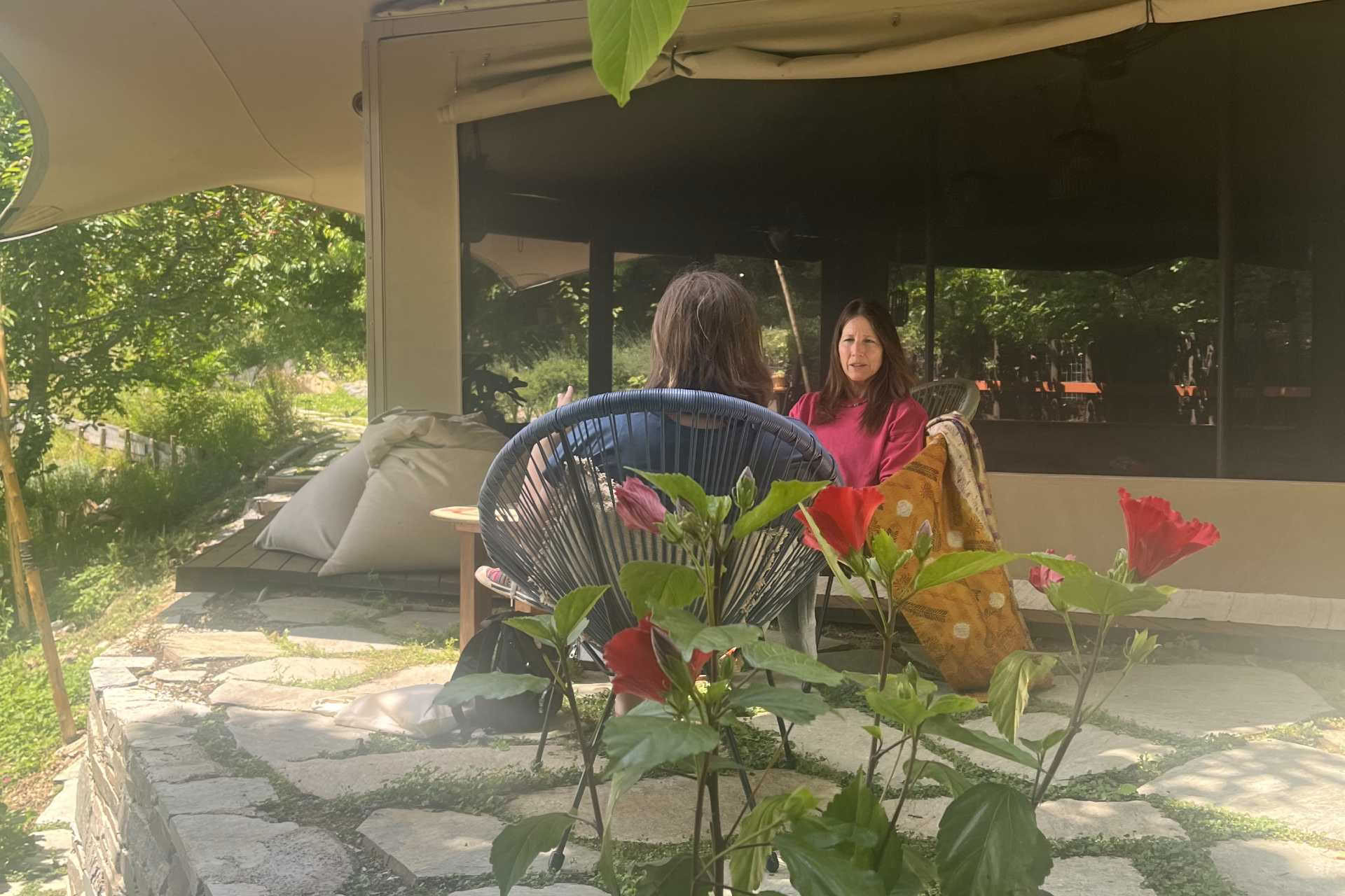 Ami Patel Welzijnsretreat in Pelion