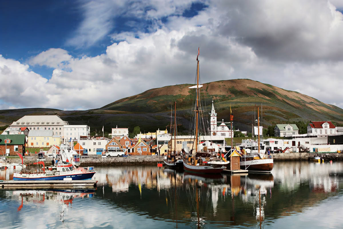 Walvissen spotten in Akureyri