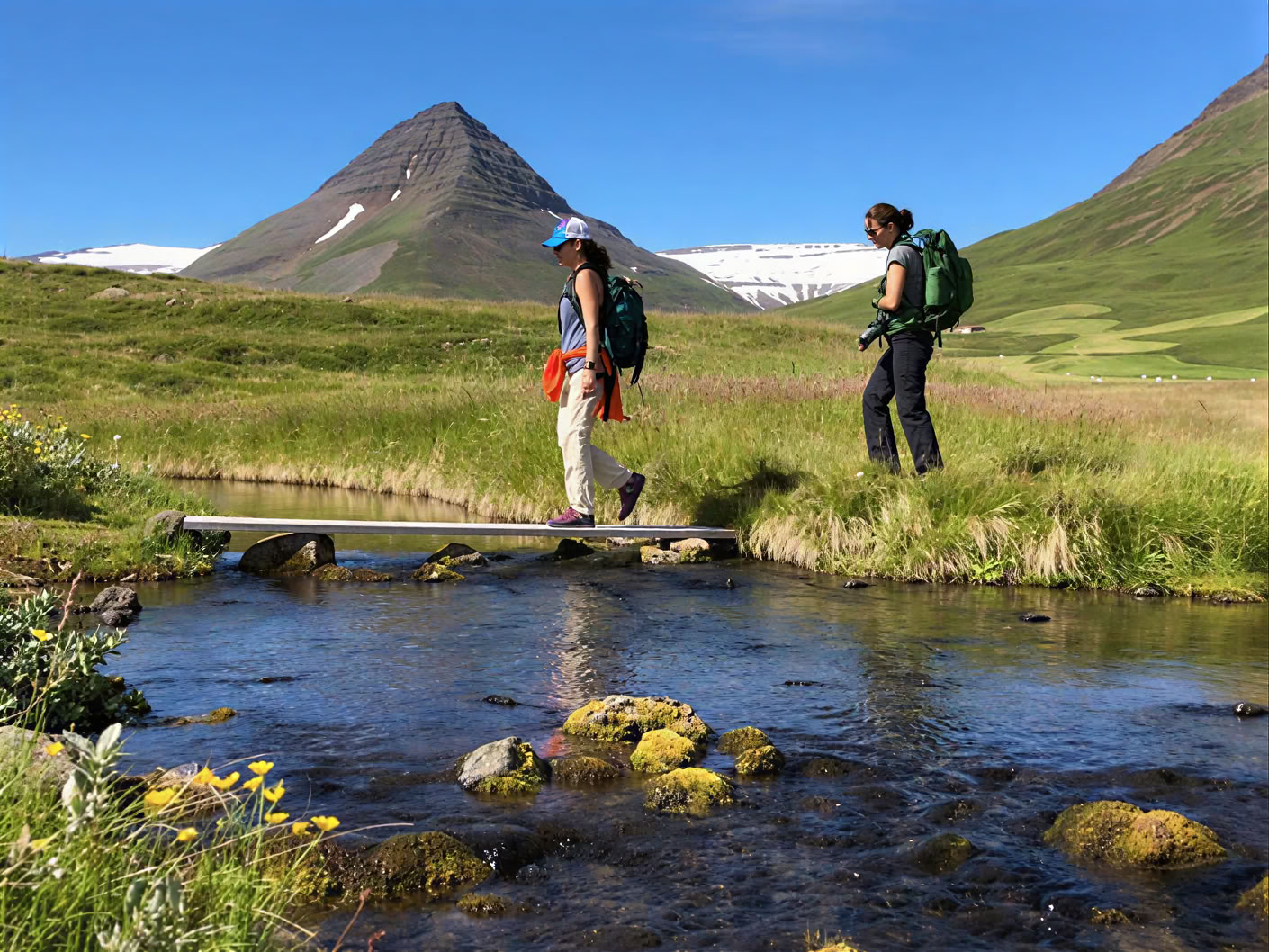 Yoga- en wandelretreat onder de middernachtzon in IJsland – Data 2026